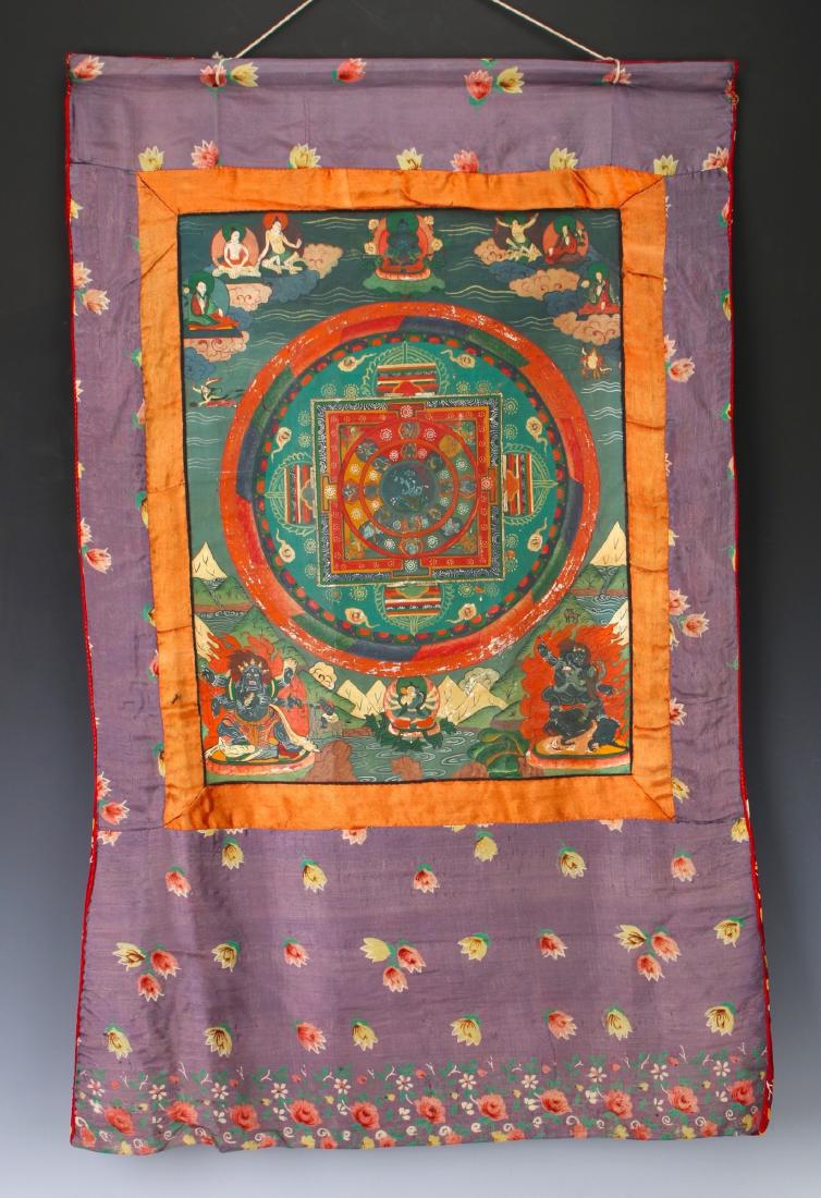 WHEEL OF LIFE THANGKA (1 of 10)