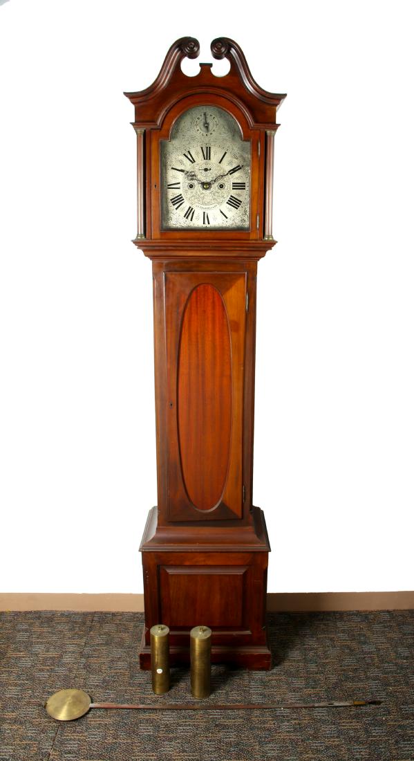 J.E. CALDWELL TALL CASE CLOCK EARLY 20TH C (1 of 8)