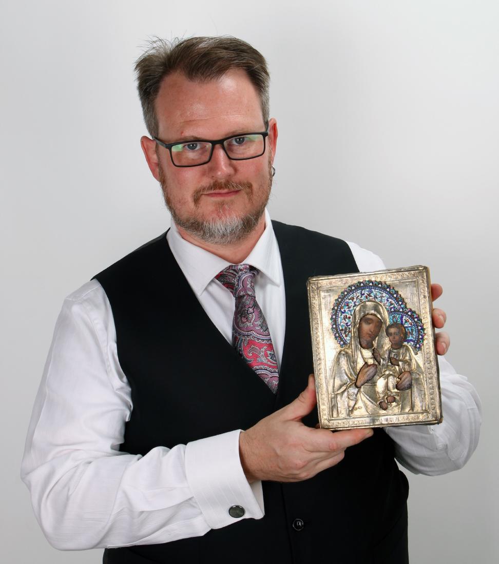 MADONNA AND CHILD RUSSIAN RELIGIOUS ICON (1 of 10)