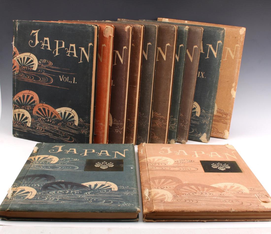 12 VOLUME JAPAN SET BY BRINKLEY 1897 1901 (1 of 10)