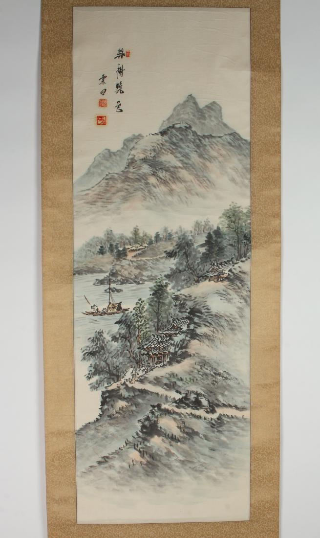 JAPANESE LANDSCAPE SCROLL (1 of 6)