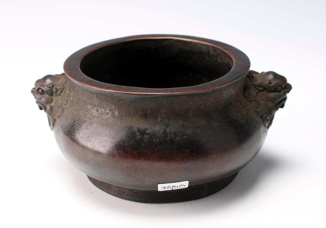 ANTIQUE BRONZE CENSER (1 of 5)