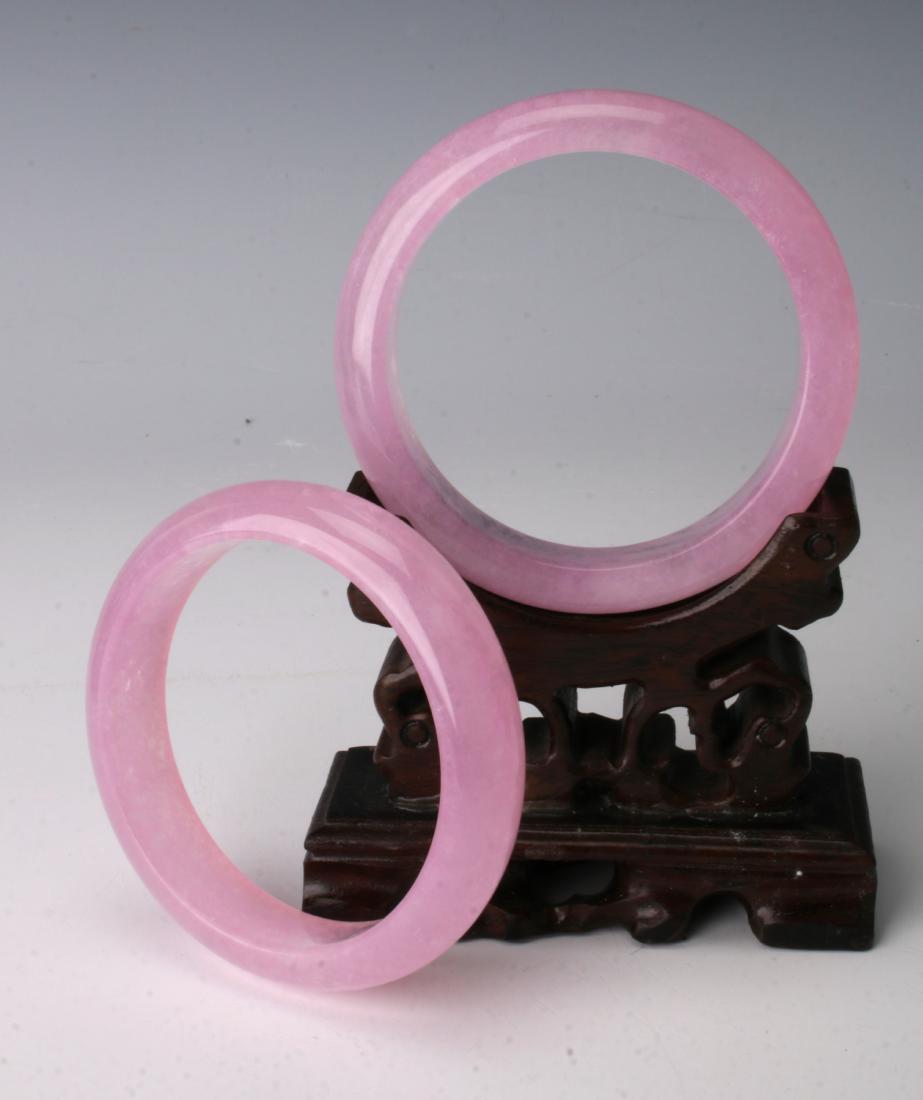 PINK JADE BANGLES (1 of 4)