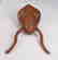 CARVED WOODEN FOLK ART FROG - 6
