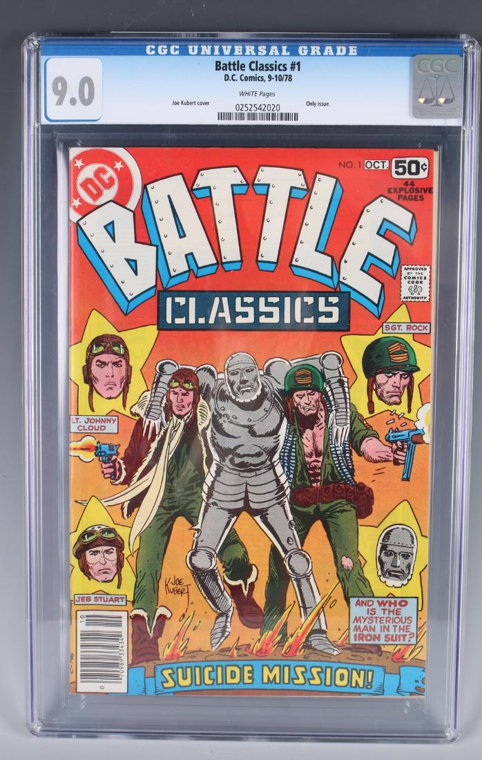 BATTLE CLASSICS #1 CGC 9.0 (1 of 3)