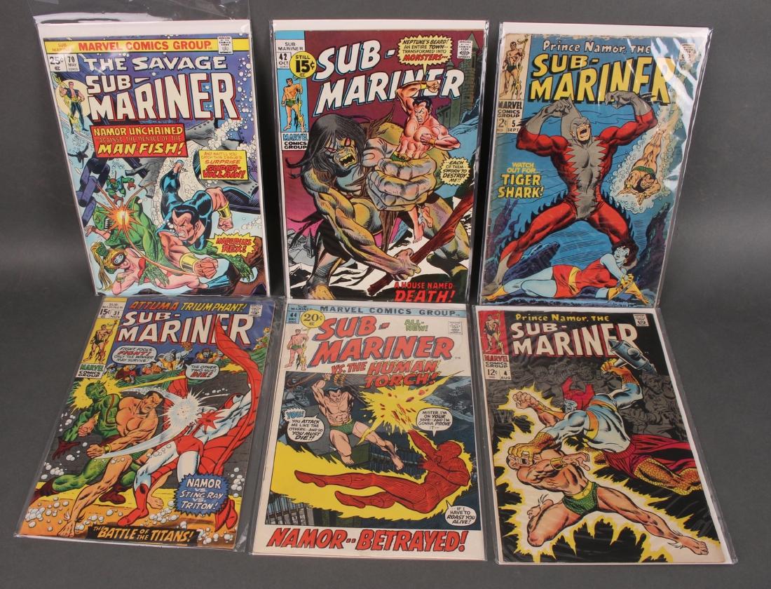 SIX COMICS THE SAVAGE SUBMARINER (1 of 5)
