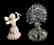 AVON TOPAZE COLOGNE BOTTLE AND GLASS BOTTLE