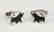 TAXCO STERLING BULL CUFFLINKS - 4