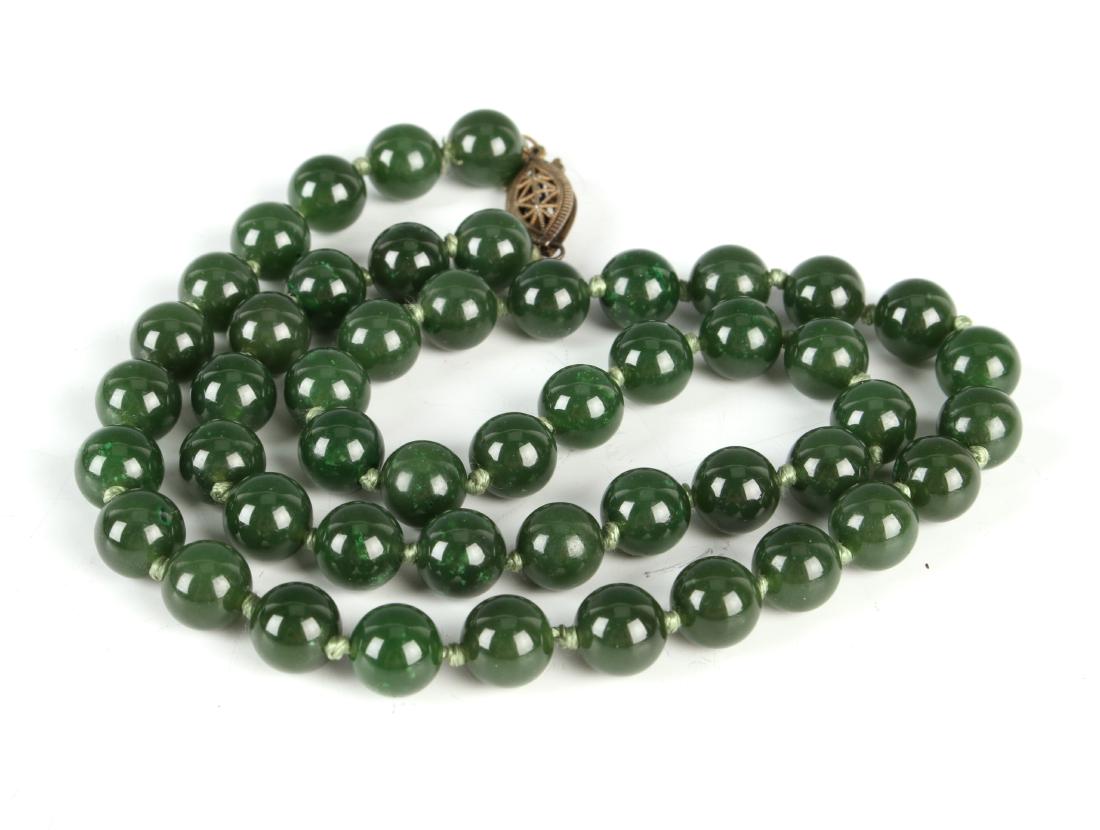 JADE BEAD NECKLACE (1 of 3)