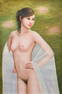 PAINTING OF NUDE WOMAN