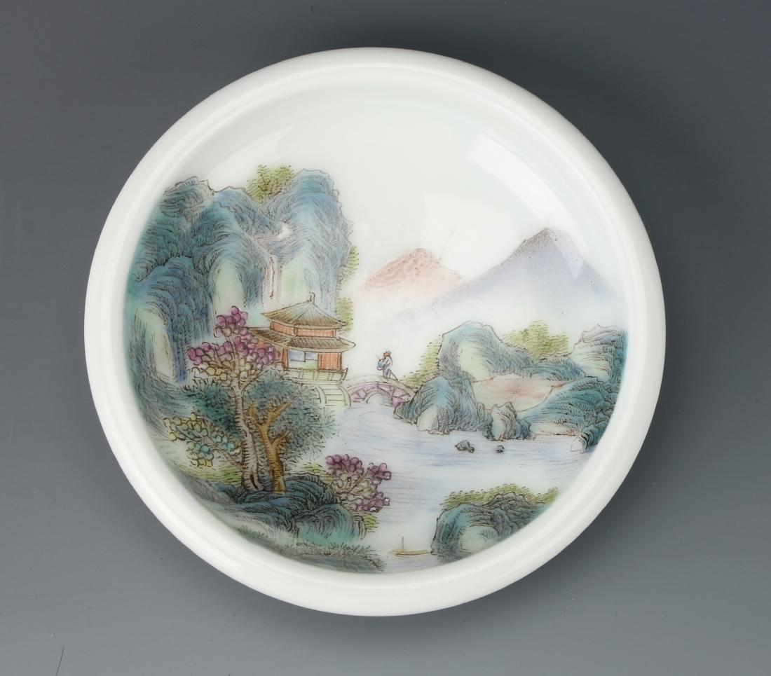 20TH C PORCELAIN DISH (1 of 4)