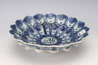 WANLI BLUE & WHITE LOTUS PLATE