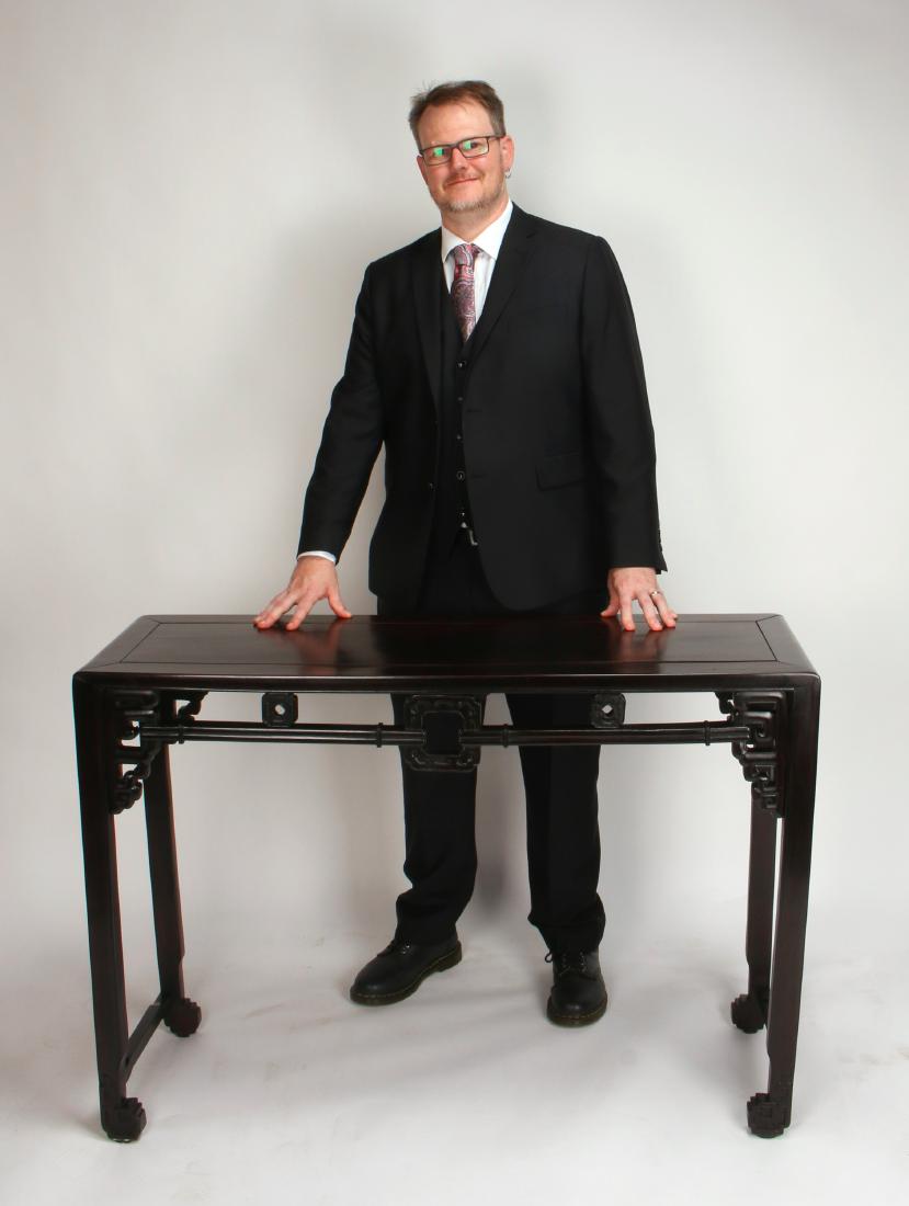 18TH C. ZITAN PAINTING TABLE (1 of 10)