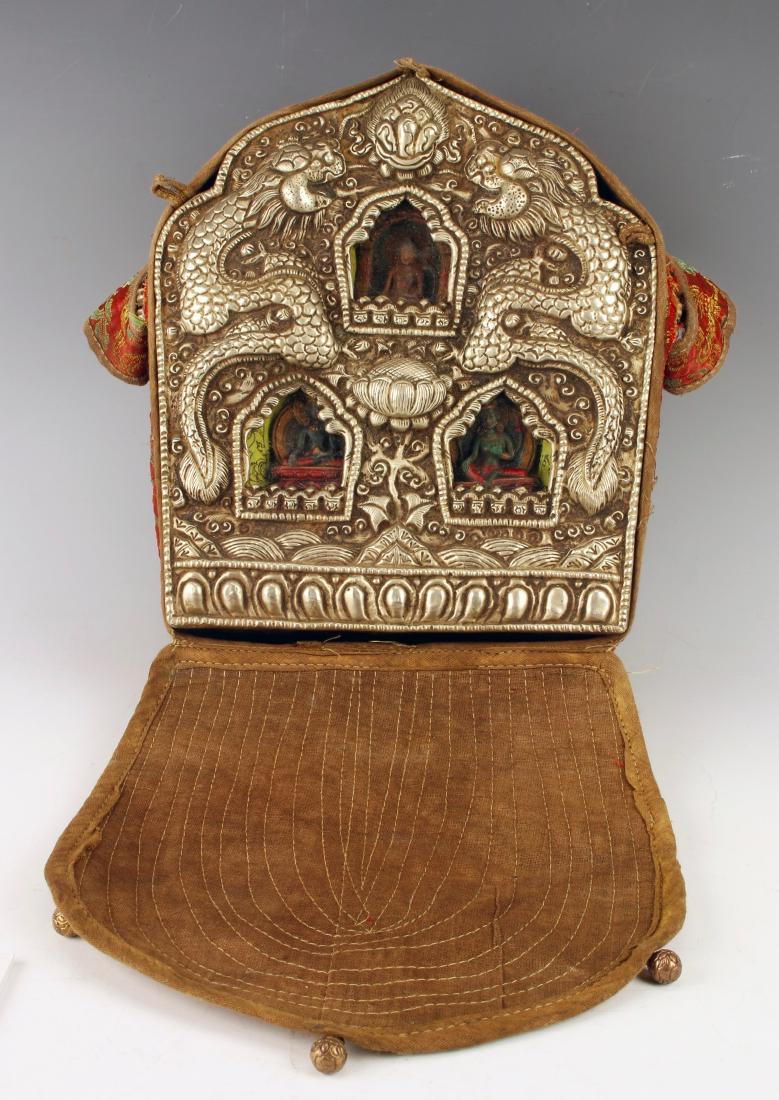 LARGE PORTABLE TIBETAN SHRINE (1 of 8)