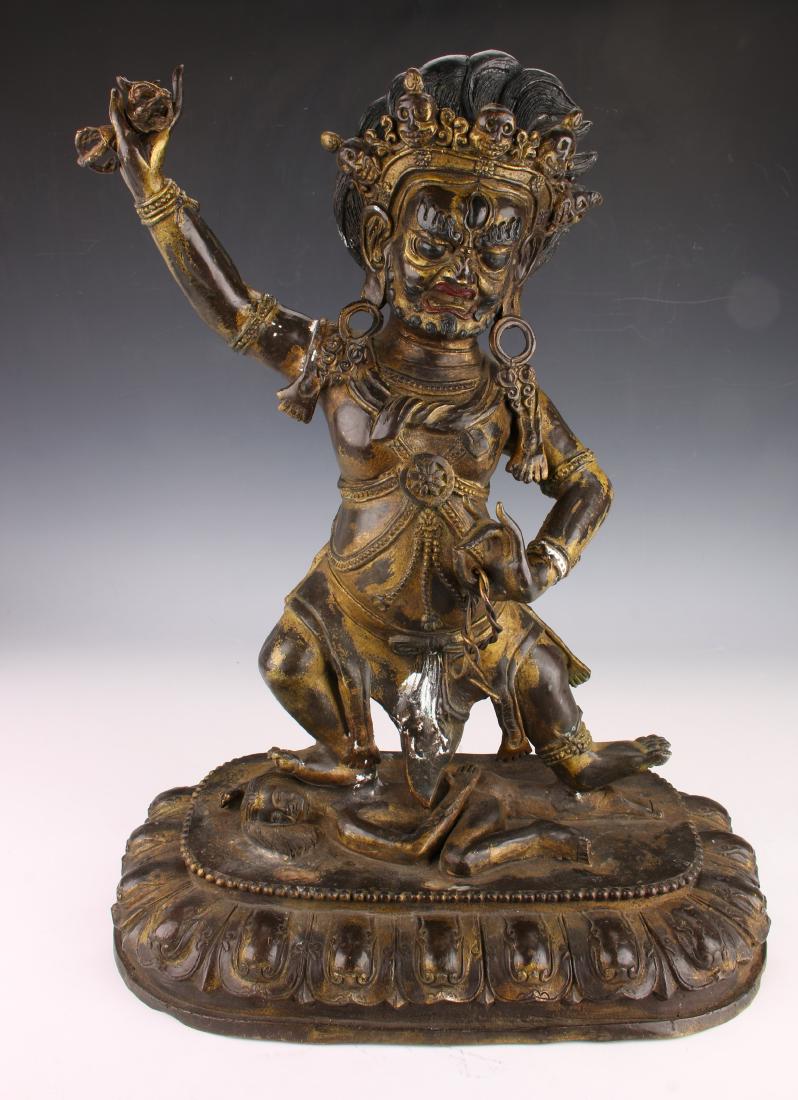 ANTIQUE MAHAKALA STATUE (1 of 9)