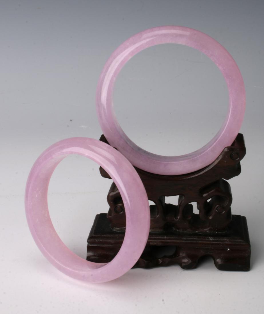 PINK JADE BANGLES (1 of 4)