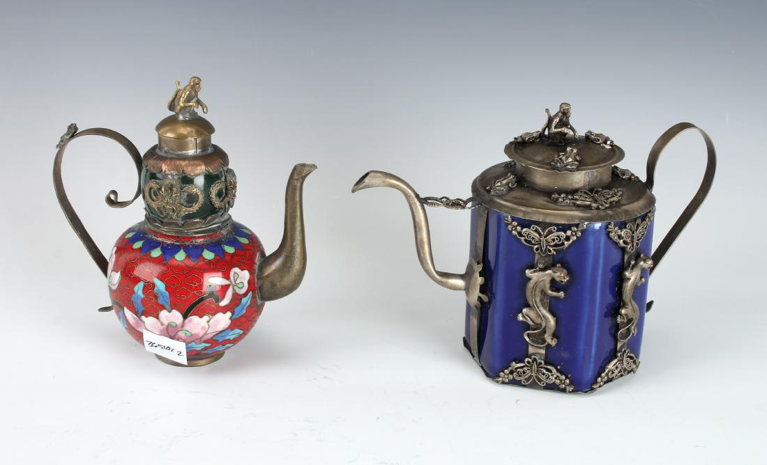 TWO CHINESE WATER DROPPERS (1 of 5)