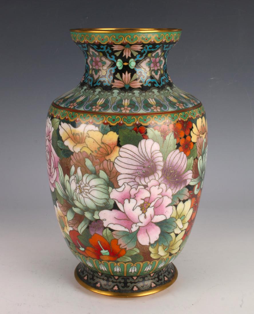 JINGFA CLOISONNE FLOWER VASE (1 of 6)