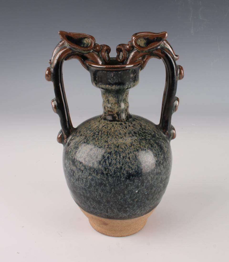 VASE WITH DOUBLE DRAGON HANDLES (1 of 5)
