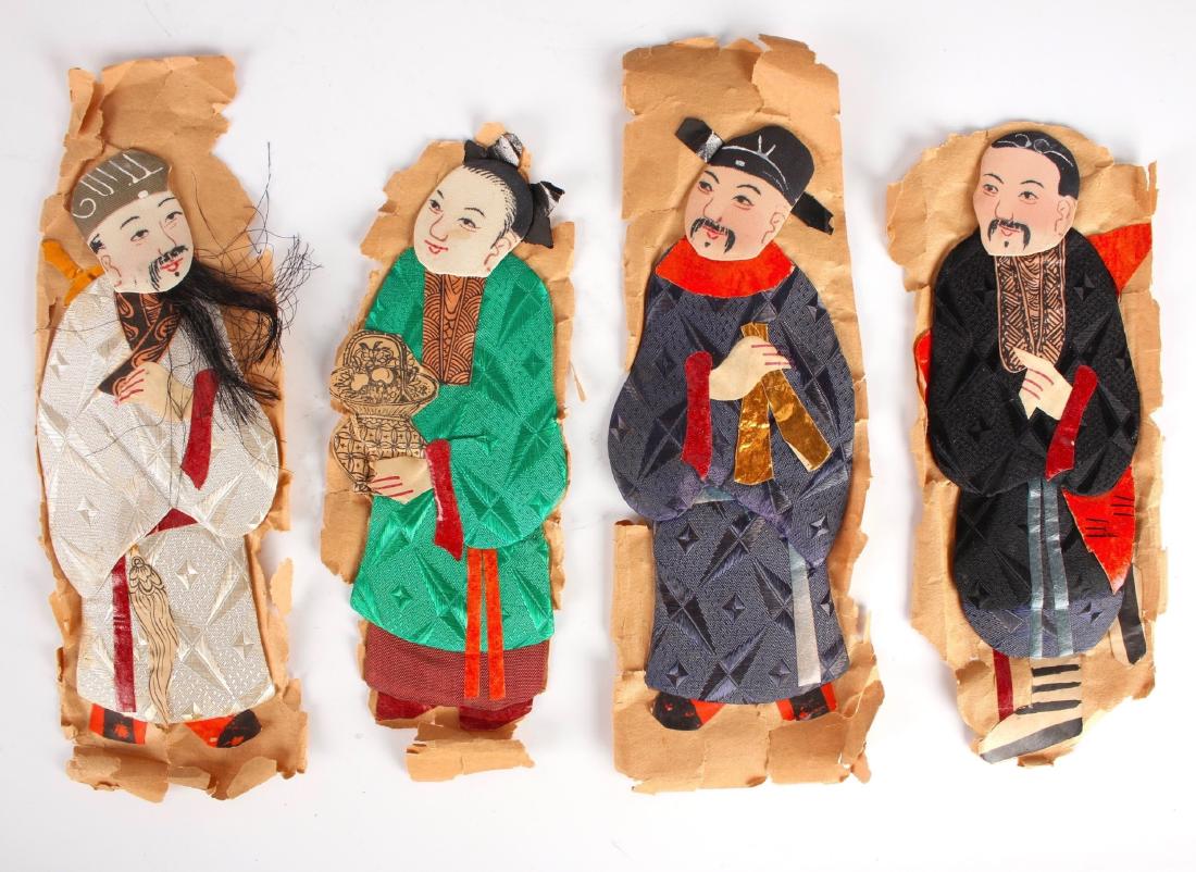 PAPER AND FABRIC FIGURES (1 of 4)