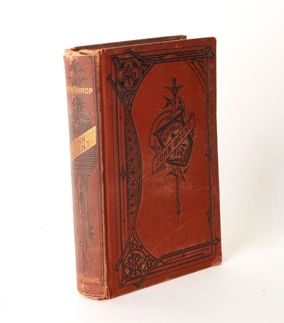 JOHN BRENT BY THEODORE WINTHROP 1873: JOHN BRENT BY THEODORE WINTHROP 1873: James R. Osgood and Co., Boston, Late Ticknor and Fields and Fields, Osgood and Co. 1873. Hardcover. Condition: Good. 1st Edition. First e