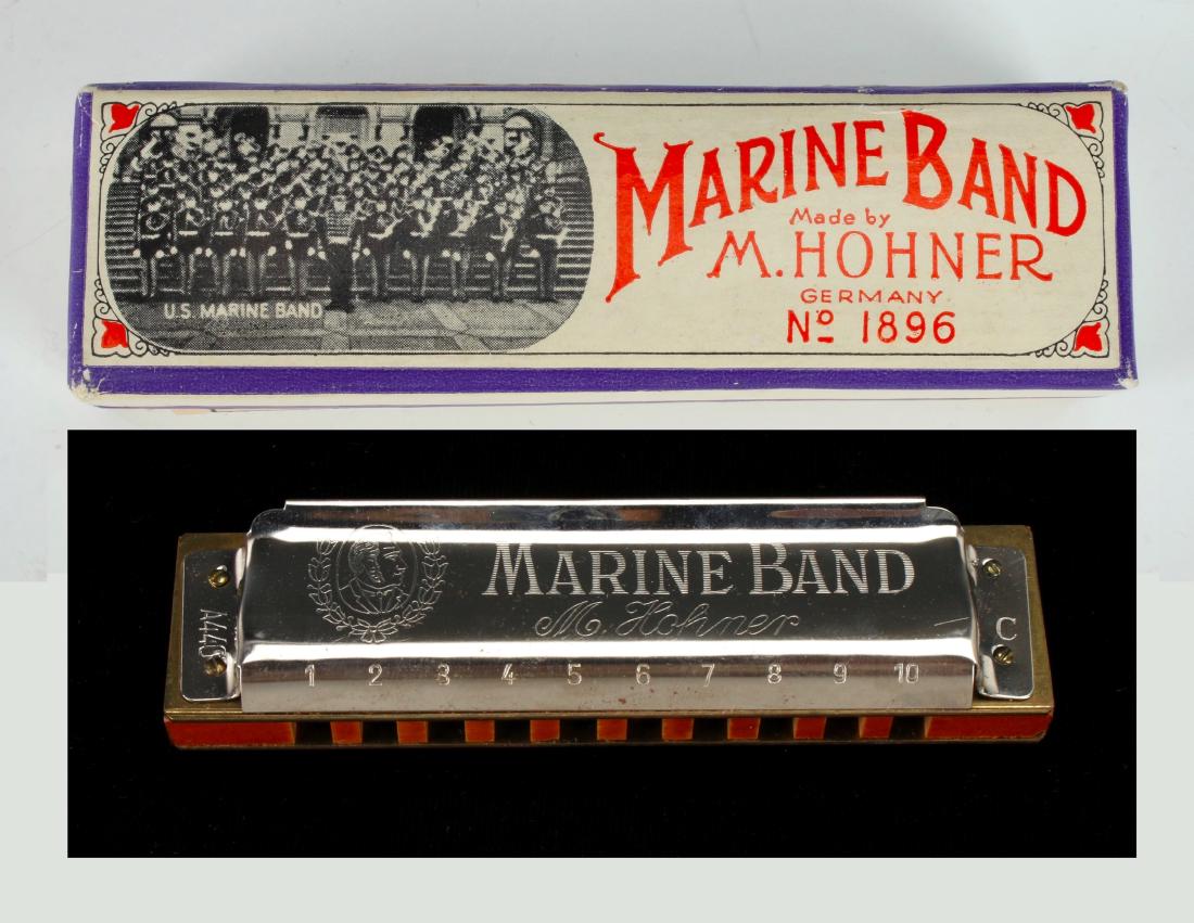 MARINE BAND HARMONICA M. HOHNER NIB