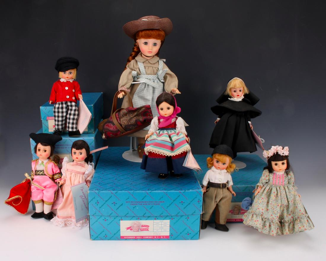 MADAME ALEXANDER DOLLS, SOME IN ORIGINAL BOXES (1 of 6)