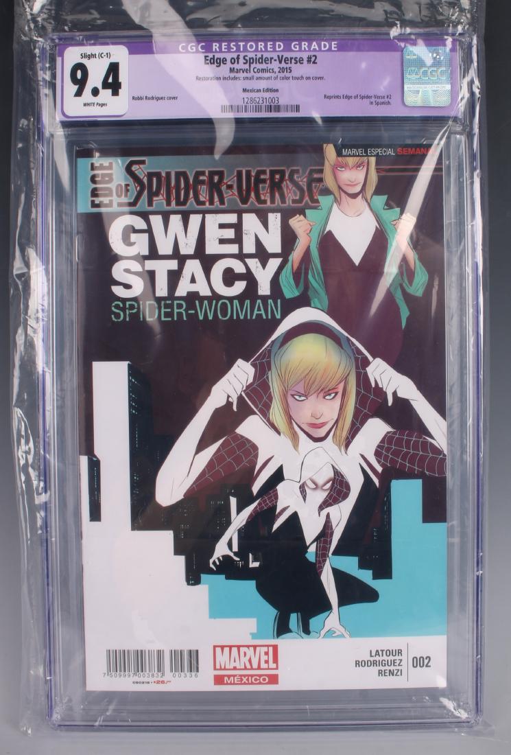 RARE MEXICAN EDGE OF SPIDER-VERSE #2 CGC 9.4 (1 of 3)
