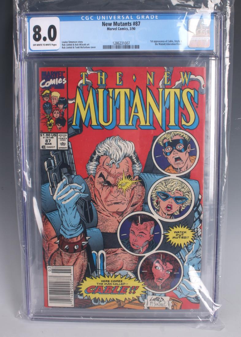 NEW MUTANTS #87 CGC 8.0 (1 of 3)
