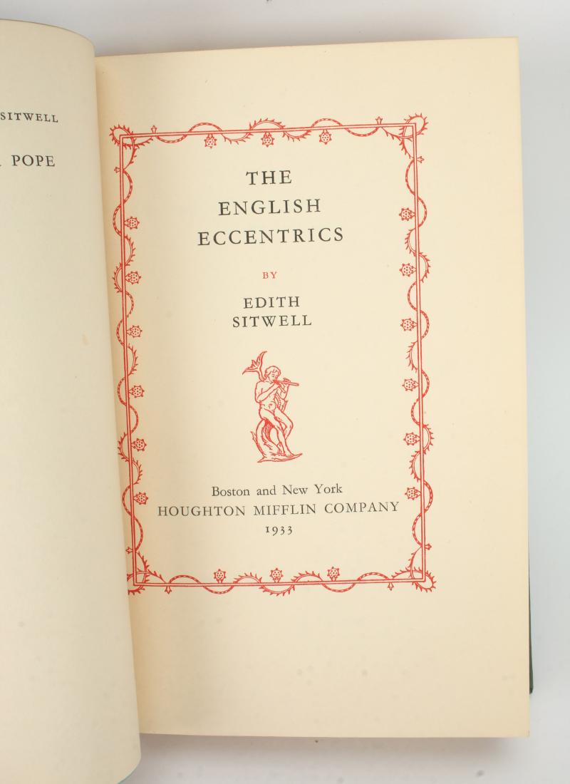 THE ENGLISH ECCENTRIC EDITH SITWELL (1 of 4)