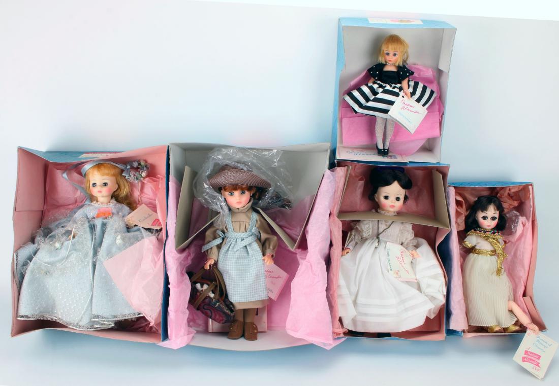 5 MADAME ALEXANDER DOLLS IN BOX (1 of 5)