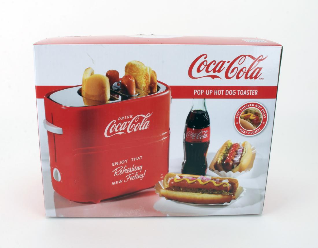 COCA COLA HOT DOG TOASTER NIB