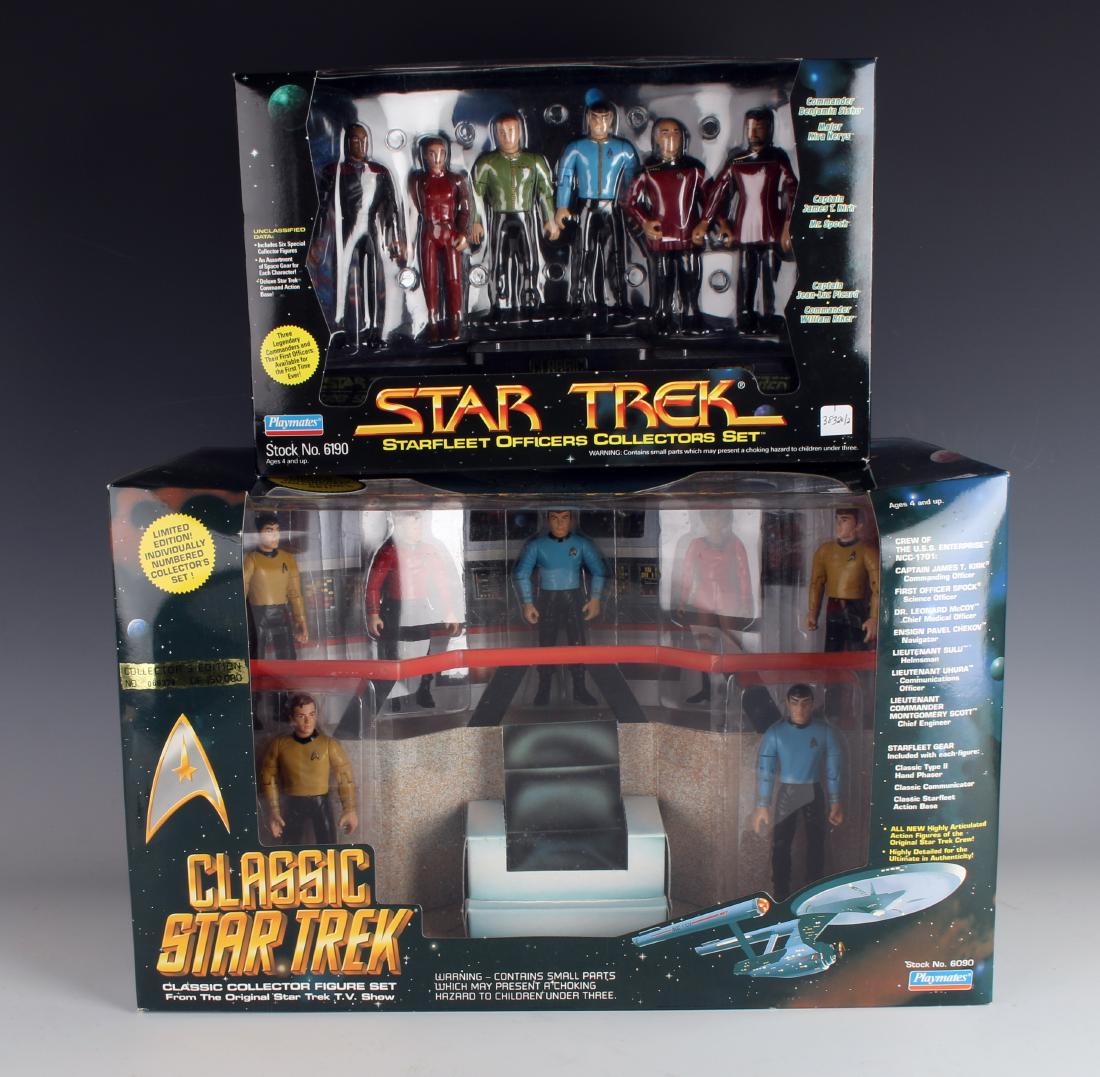 STAR TREK FIGURE & STARFLEET OFFICER SETS (1 of 7)