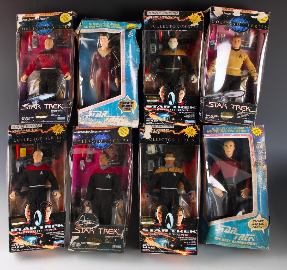 LOT OF STAR TREK COLLECTOR'S SERIES & FIGURINES (1 of 10)