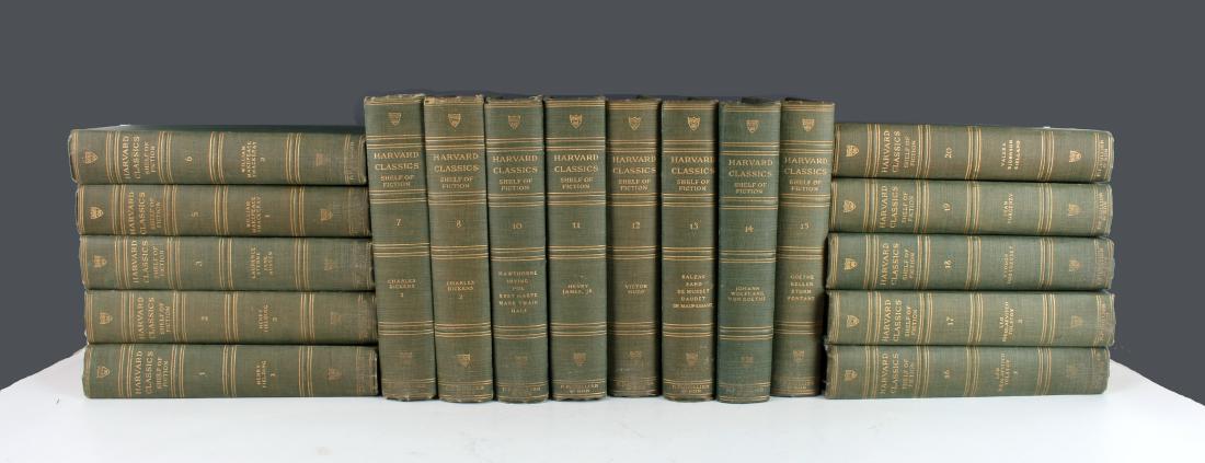 HARVARD CLASSICS SHELF OF FICTION 1917 (1 of 8)