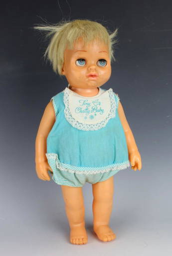 Mattelâ Tiny Chatty Baby Doll 1962