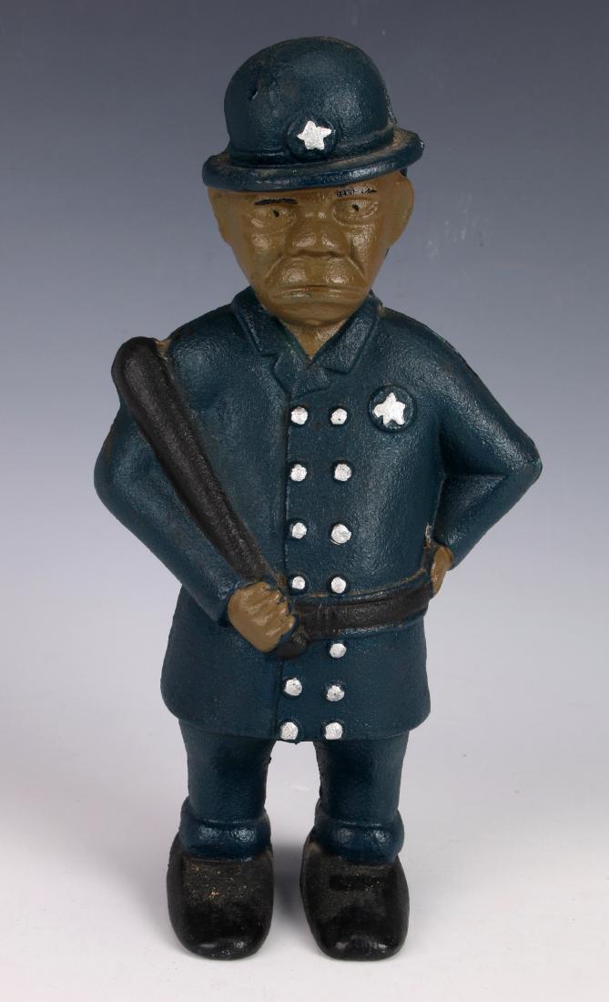 CAST IRON POLICEMAN BANK (1 of 5)
