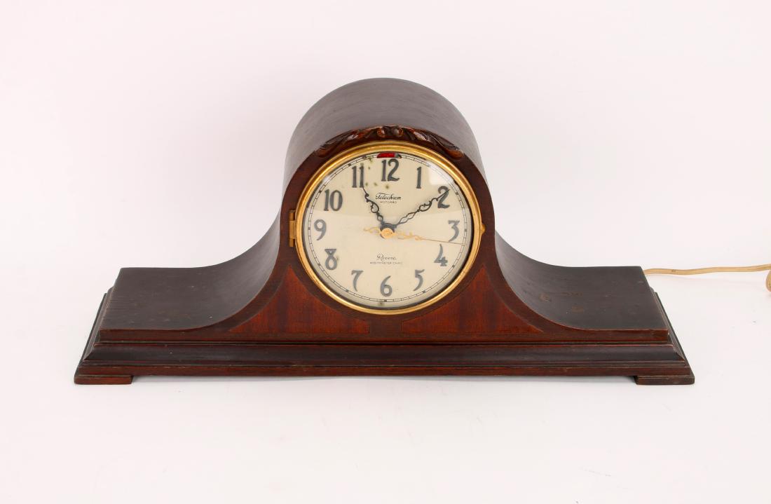 ELECTRIC TELECHRON WESTMINSTER CHIME CLOCK