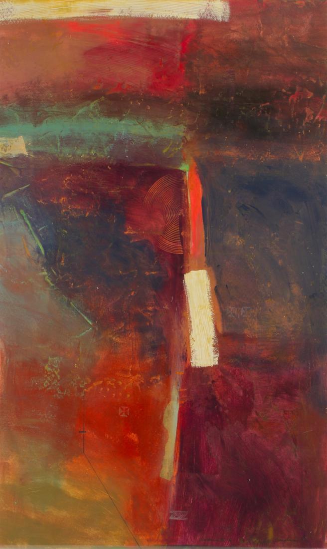 JANET RICHARDSON-BAUGHMAN AMARNA SERIES III: JANET RICHARDSON-BAUGHMAN AMARNA SERIES III: Number 6. Janet Richardson-Baughman (1950 - 2014) mixed media. Janet expanded her media to include pastels, mixed media, collage and painting. Her work has