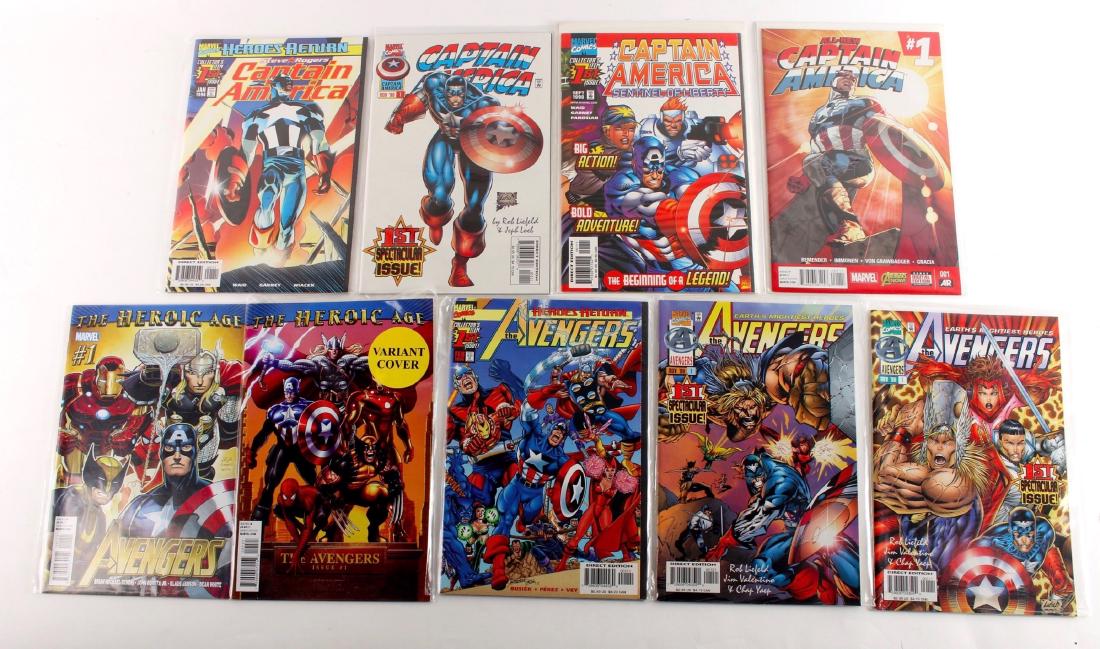 9 AVENGERS COMICS (1 of 3)