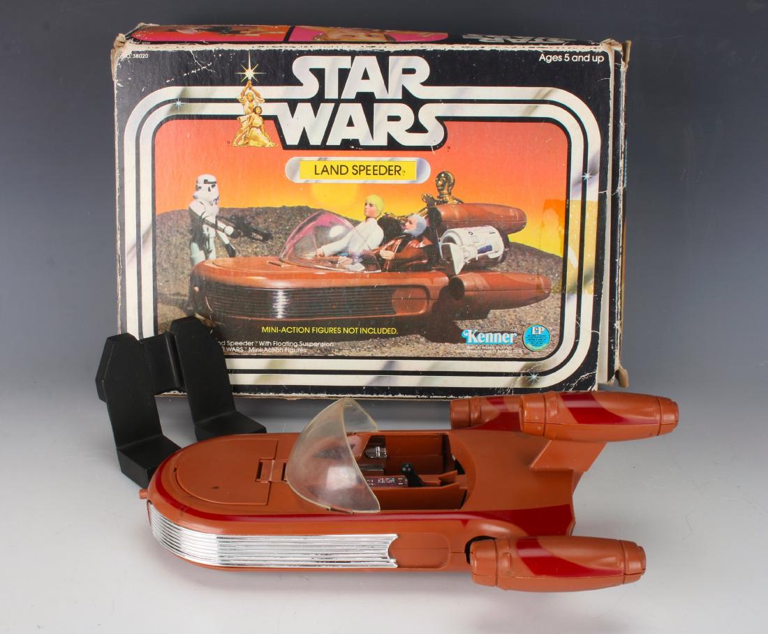 STAR WARS 1977 LAND SPEEDER WITH BOX (1 of 4)