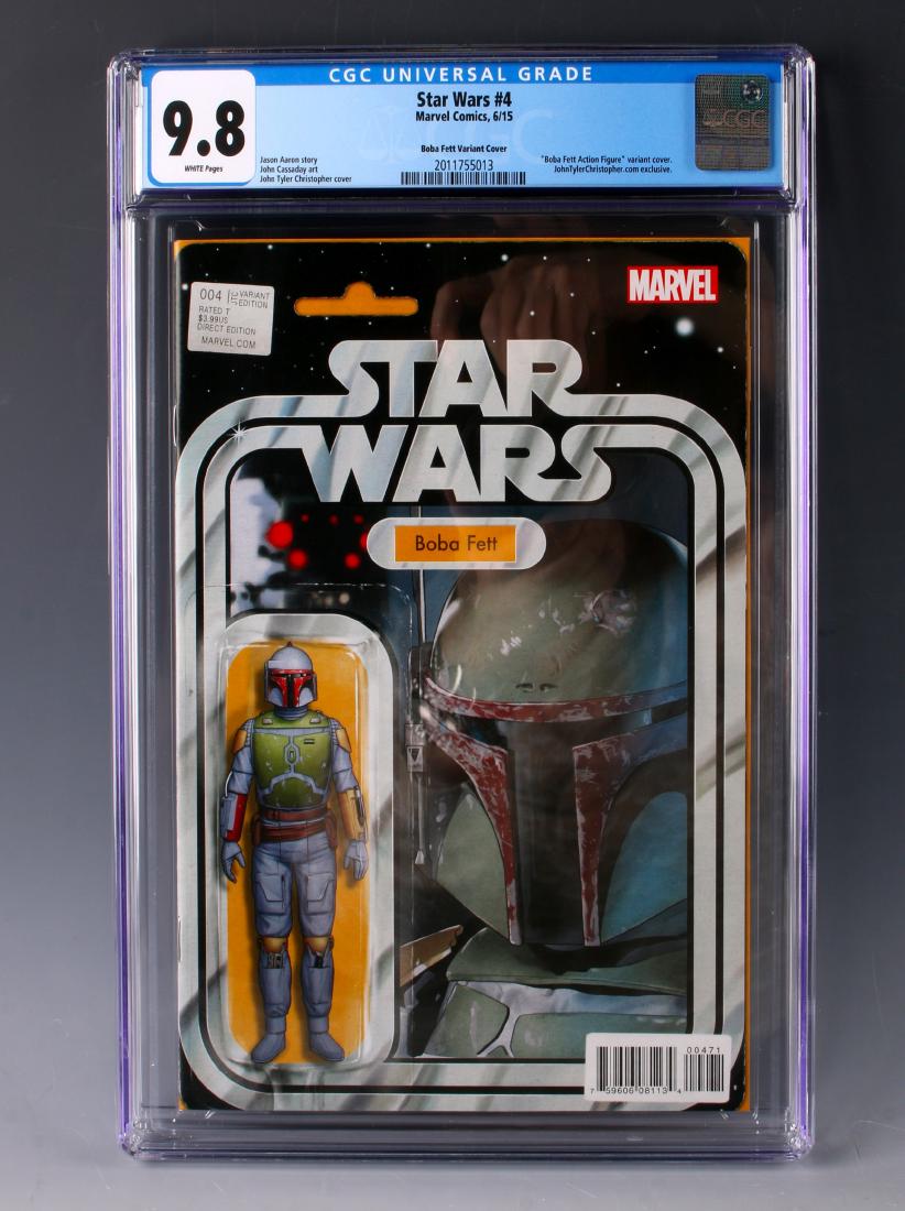 STAR WARS #4 CGC 9.8 BOBA FETT COVER! (1 of 3)