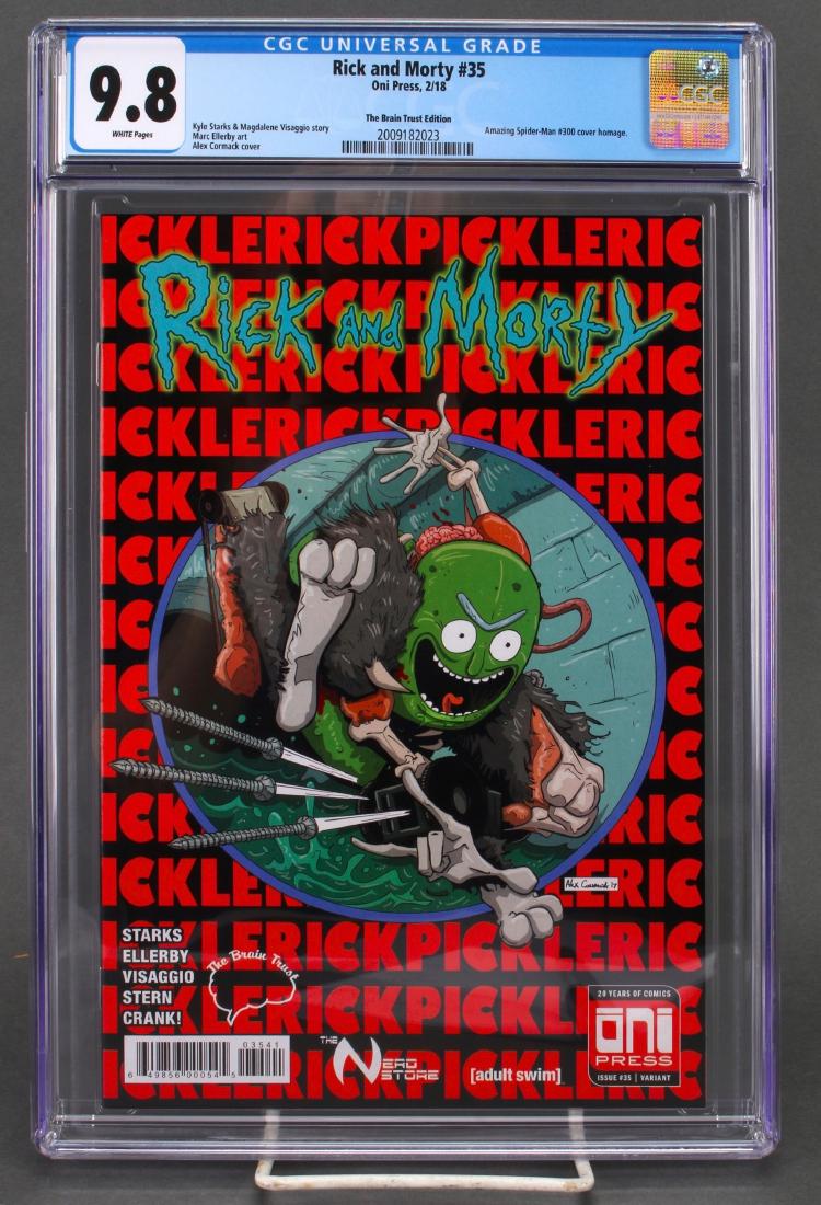 RICK & MORTY 35 VARIANT CGC 9.8 (1 of 3)