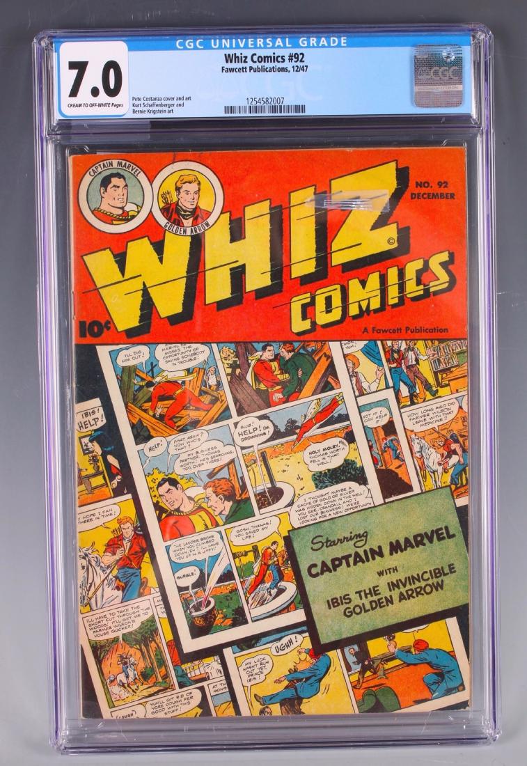 WHIZ COMICS #92 CGC 7.0 GOLDEN AGE SHAZAM! (1 of 3)