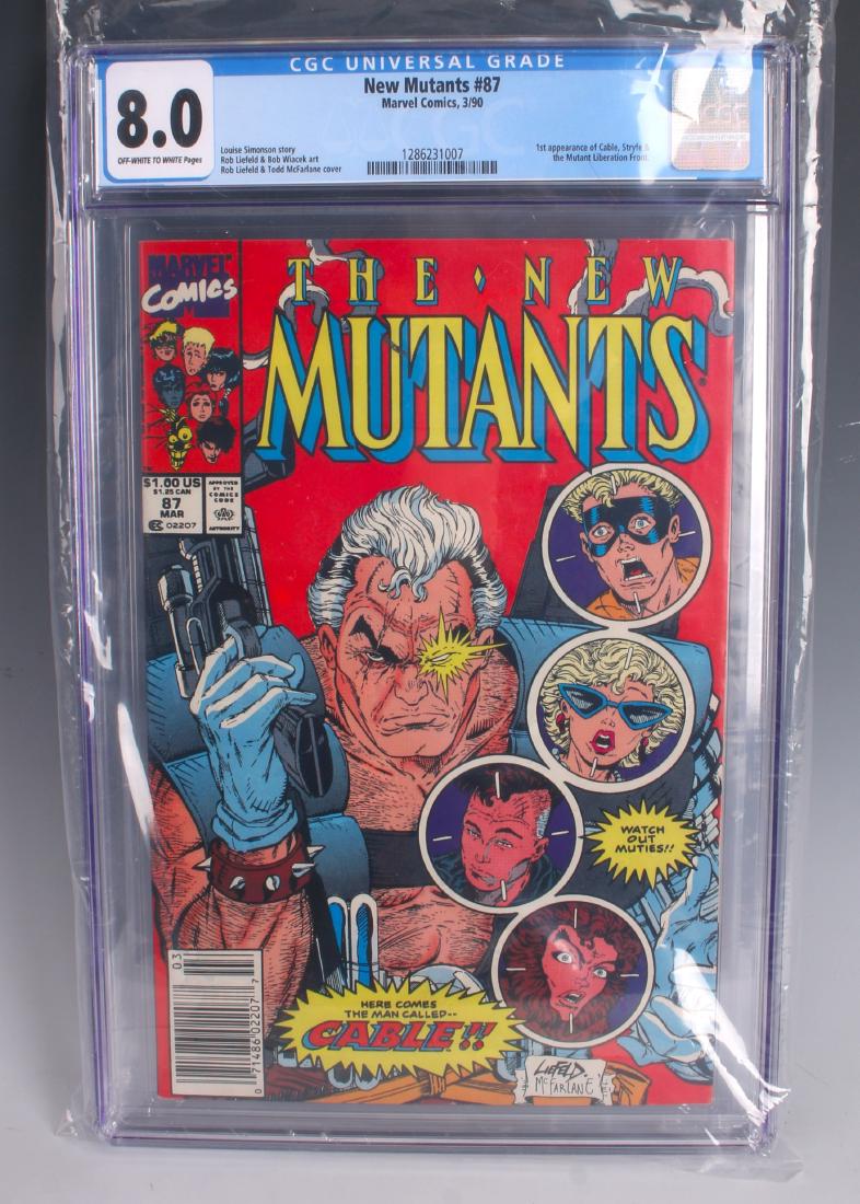 NEW MUTANTS #87 CGC 8.0 (1 of 3)