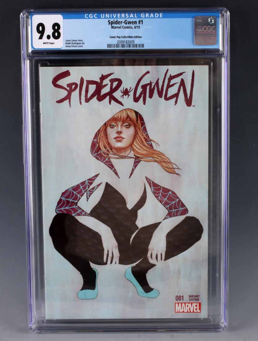 SPIDER-GWEN 1 COMIC POP CGC 9.8 (1 of 3)