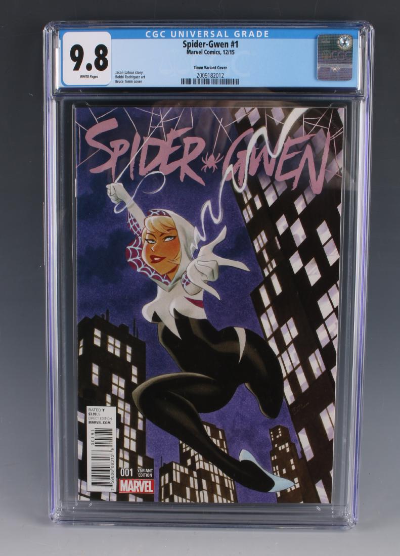 SPIDER-GWEN 1 TIMM VARIANT CGC 9.8 (1 of 3)
