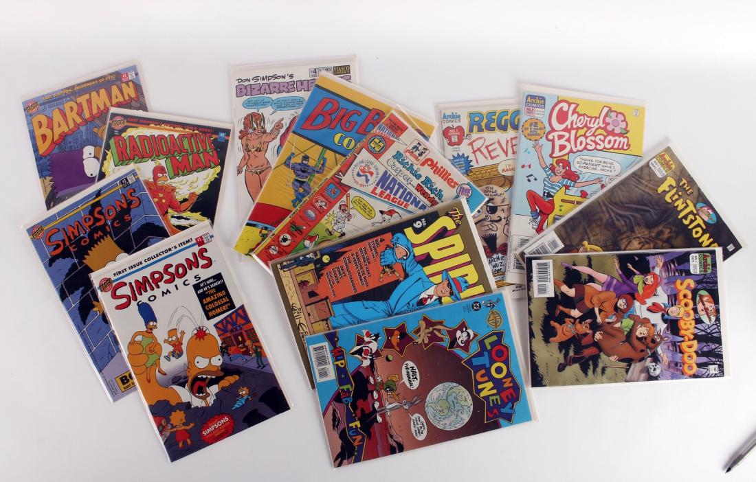 LOT OF ARCHIE TITLES & THE SIMPSONS COMICS (1 of 4)