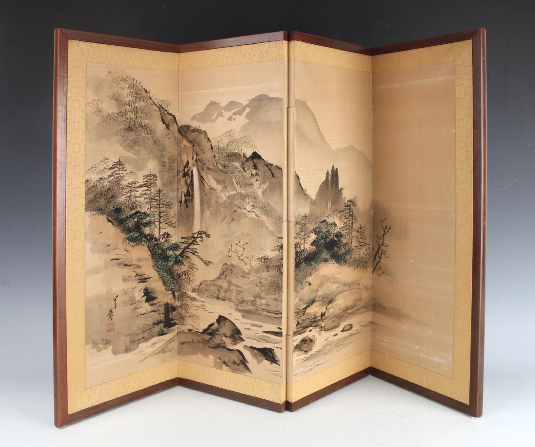 FOUR PANELED TABLE SCREEN (1 of 6)