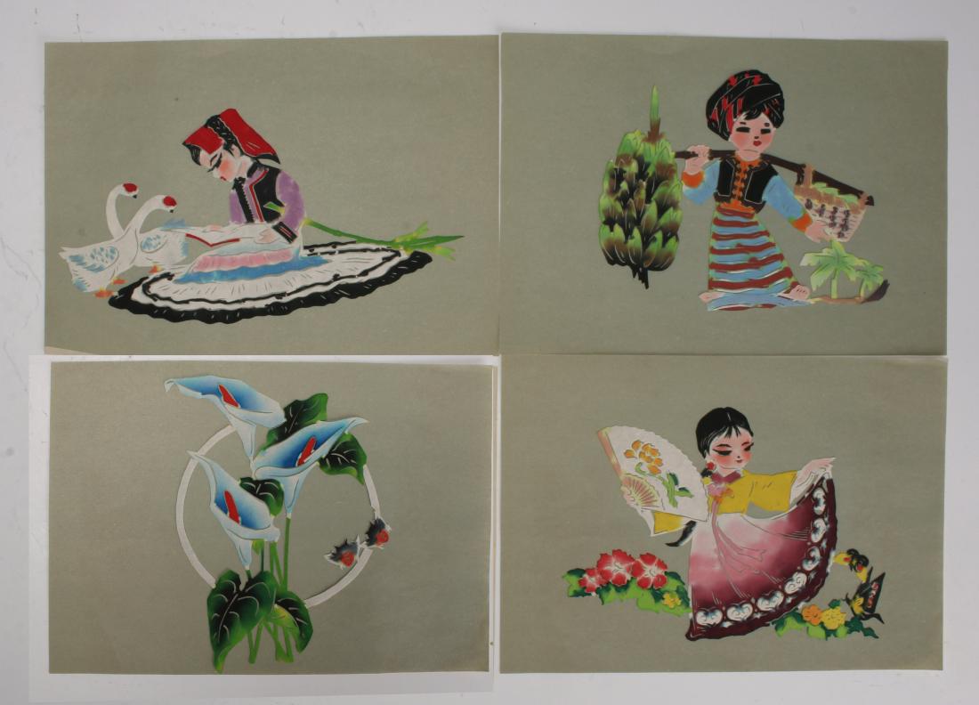 VINTAGE CHINESE PAPER CUT OUTS (1 of 6)